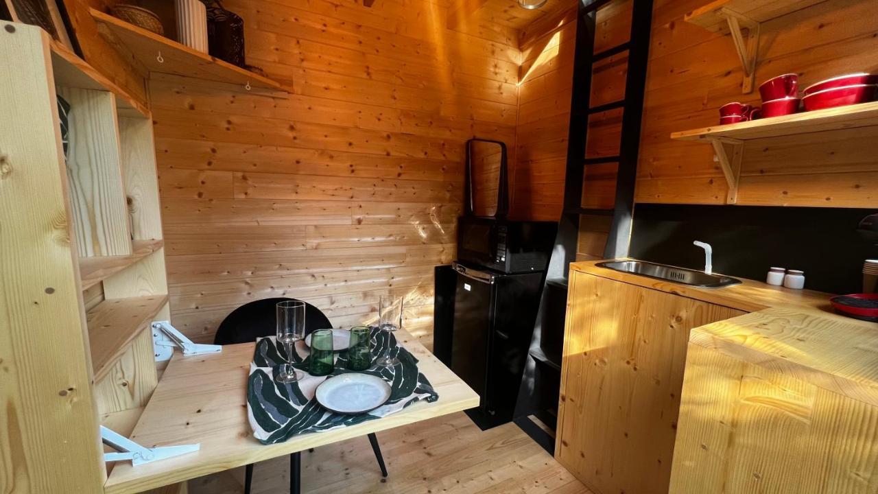 La Cabane Du 375, Piscine Clim,Jacuzzi Et Insolite Saint-Jean-de-Moirans Екстериор снимка